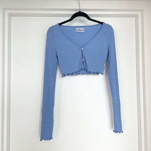 NWOT Urban Outfitters Chance Cropped Cardigan - Picture 5 of 13